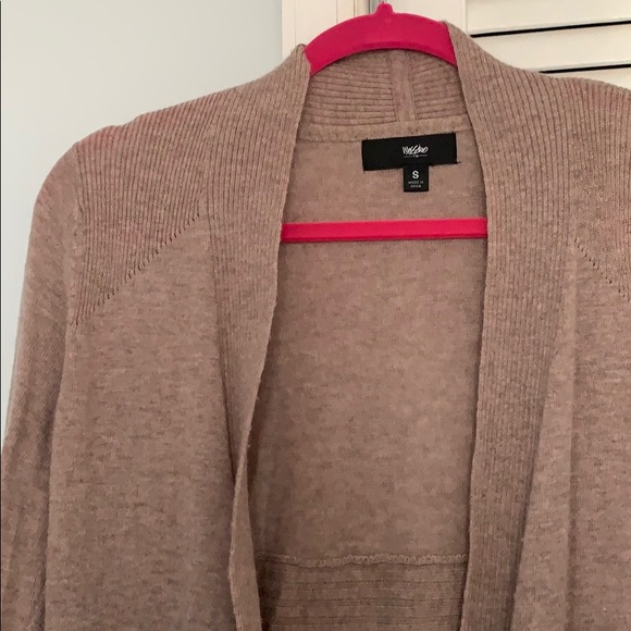 Mossimo Pinkish-brown open sweater size small - Picture 2 of 6